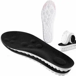 Insoles Men, Shoe Inserts Men, Shoe Inserts for Women, 4D Cloud Technology - Super Soft Comfort Insoles U Shape Memory Foam, Trim to fit (Black, Men's 8-10.5) Insoles Men, Shoe Inserts Men, Shoe Inserts for Women, 4D Cloud Technology - Super Soft Comfort Insoles U Shape Memory Foam, Trim to fit (Black, Men's 8-10.5)
