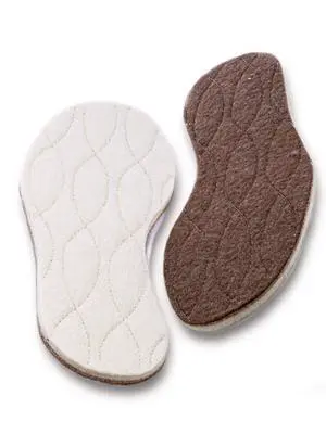 Kids Keep Warm Insulating Insoles, Made in German, Quilted Lamb Wool, Felted Bottom, Cork Inner Layer, All Natural Materials, Toddler 9.5/10 EU 26/27 Kids Keep Warm Insulating Insoles, Made in German, Quilted Lamb Wool, Felted Bottom, Cork Inner Layer, All Natural Materials, Toddler 9.5/10 EU 26/27