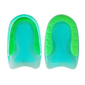 Kids Heel Cups for Heel Pain Sport Traction Shock Absorbing Lightweight Gel Heel Inserts for Kid's with Sensitive Heels, Heel Spurs, Plantar Fasciitis, or Ankle Pain 1 Pairs Kids Heel Cups for Heel Pain Sport Traction Shock Absorbing Lightweight Gel Heel Inserts for Kid's with Sensitive Heels, Heel Spurs, Plantar Fasciitis, or Ankle Pain 1 Pairs