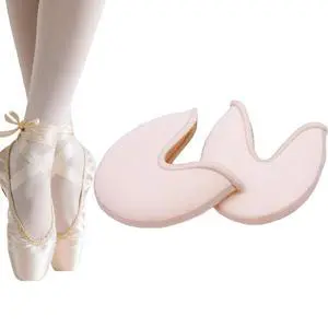 Skin Color Soft Ballet Toe Pads for Pointe Shoes, 2 Pcs 3.54 x 3.15 Inch Foot Care Toe Caps for High Heels, Forefoot Wrap Pads for Women Girls, Half Pads with Sponge Insoles Skin Color Soft Ballet Toe Pads for Pointe Shoes, 2 Pcs 3.54 x 3.15 Inch Foot Care Toe Caps for High Heels, Forefoot Wrap Pads for Women Girls, Half Pads with Sponge Insoles