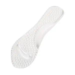 Silicone High Heel Cushion Inserts Gel Sandal Insoles High Arch Support Pads Shoe Pump Cushions Ball of Foot Inserts for Women Men Clear Silicone High Heel Cushion Inserts Gel Sandal Insoles High Arch Support Pads Shoe Pump Cushions Ball of Foot Inserts for Women Men Clear