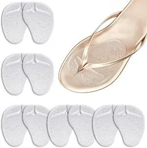 5 Pairs Gel Metatarsal Pads for Thong Sandals Toe Protectors 5 Pairs Gel Metatarsal Pads for Thong Sandals Toe Protectors