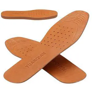 Genuine Leather Shoe Insoles, Absorbent Ultra Thin Pigskin Leather Insoles Break in and Conform to the Shape of Feet (2) Genuine Leather Shoe Insoles, Absorbent Ultra Thin Pigskin Leather Insoles Break in and Conform to the Shape of Feet (2)