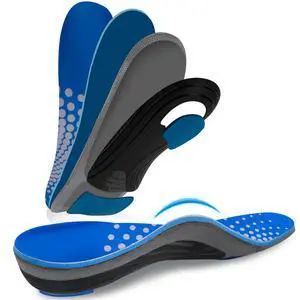 Plantar Fasciitis Insoles, High Arch Support Insoles from 180 to 240 lbs, Heavy Duty Orthotic Shoe Inserts for All Day Walking, Standing (Men 7-7.5 / Women 8-8.5(250mm), Blue-Standard) Plantar Fasciitis Insoles, High Arch Support Insoles from 180 to 240 lbs, Heavy Duty Orthotic Shoe Inserts for All Day Walking, Standing (Men 7-7.5 / Women 8-8.5(250mm), Blue-Standard)