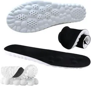 Cloud Insole, Ultra Comfort Insoles, Orthopedic Insoles for Women & Men - Plantar Fasciitis Insoles - Sports Shoe Insoles, Anti Fatigue, Shock Absorption, Foot Pain Relief (Black, Men: US 8-11) Cloud Insole, Ultra Comfort Insoles, Orthopedic Insoles for Women & Men - Plantar Fasciitis Insoles - Sports Shoe Insoles, Anti Fatigue, Shock Absorption, Foot Pain Relief (Black, Men: US 8-11)
