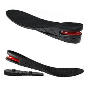 Height Increase Insoles with Air Cushion: 2 - Layer Adjustable Height Boosters for Men, Elevator Shoe Lifts for Men and Women, Breathable Heels Lift Inserts (1 Pair) Height Increase Insoles with Air Cushion: 2 - Layer Adjustable Height Boosters for Men, Elevator Shoe Lifts for Men and Women, Breathable Heels Lift Inserts (1 Pair)