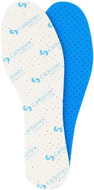 Next Generation No Dirt Odor Killing Shoe Insoles Inserts Ultra-Fresh Technology with Zinc Pyrithione - Fresh Carbonex (US L6) Next Generation No Dirt Odor Killing Shoe Insoles Inserts Ultra-Fresh Technology with Zinc Pyrithione - Fresh Carbonex (US L6)