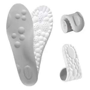 4D Cloud Tech Soles Insoles for Men Women, Super Soft Comfort Cloud Feeling Cushioning Insoles Memory Foam Arch Support Sole Inserts. (1pair, L Women 12-14.5 / Men 11-13.5) 4D Cloud Tech Soles Insoles for Men Women, Super Soft Comfort Cloud Feeling Cushioning Insoles Memory Foam Arch Support Sole Inserts. (1pair, L Women 12-14.5 / Men 11-13.5)