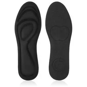 2 Pairs Memory Foam Insoles, Full-Foot Responsive Cushioning, Plantar Fasciitis Insoles for Women Man, Orthotic Shoe Inserts Arch Support Inserts for Foot Health (Black, W 7.5-8.5 /M 5.5-6.5) 2 Pairs Memory Foam Insoles, Full-Foot Responsive Cushioning, Plantar Fasciitis Insoles for Women Man, Orthotic Shoe Inserts Arch Support Inserts for Foot Health (Black, W 7.5-8.5 /M 5.5-6.5)