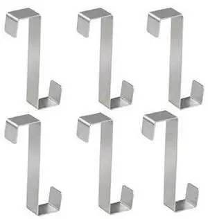 Over Door Hooks Rack Heavy Duty S/Z Hook, Pack of 6 Over Door Hooks Rack Heavy Duty S/Z Hook, Pack of 6