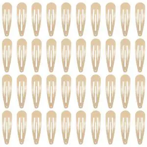 40 Counts Colorful Metal Snap Hair Clips 2 Inch Barrettes for Women Accessories (taupe) 40 Counts Colorful Metal Snap Hair Clips 2 Inch Barrettes for Women Accessories (taupe)