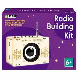 STEM Toys for Ages 6-8-13 Science Kits DIY Building Radio Cool Stuff for Kids Gadget Birthday Gifts for 7 9 11 12 14+ Year Old Boys Girls Teen Circuit Engineering Electronics Project Activities STEM Toys for Ages 6-8-13 Science Kits DIY Building Radio Cool Stuff for Kids Gadget Birthday Gifts for 7 9 11 12 14+ Year Old Boys Girls Teen Circuit Engineering Electronics Project Activities