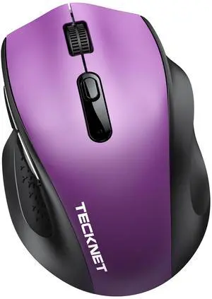 Wireless Mouse for Laptop, (BT5.2/3.0 & 2.4G) Bluetooth Wireless Mouse, Silent Click, 5-Level Adjustable DPI, Ergonomic Portable Computer Mice for Laptop, PC, MacBook, Chromebook Wireless Mouse for Laptop, (BT5.2/3.0 & 2.4G) Bluetooth Wireless Mouse, Silent Click, 5-Level Adjustable DPI, Ergonomic Portable Computer Mice for Laptop, PC, MacBook, Chromebook