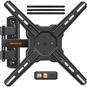 Full Motion TV Wall Mount for Most 2650 Inch TVs, Max VESA 300 x 300mm, TV Monitor Wall Mount Bracket with Rotation, Swivel, Tilt, Extension and Leveling Adjustment, Holds up to 55 lbs Full Motion TV Wall Mount for Most 2650 Inch TVs, Max VESA 300 x 300mm, TV Monitor Wall Mount Bracket with Rotation, Swivel, Tilt, Extension and Leveling Adjustment, Holds up to 55 lbs