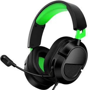 Wired Gaming Headset for Xbox Series X|S & Xbox One, Noise Canceling Mic, 207g Ultra-Lightweight, 3.5mm Splitter, Gaming Headphones for PC, PS5, Switch Wired Gaming Headset for Xbox Series X|S & Xbox One, Noise Canceling Mic, 207g Ultra-Lightweight, 3.5mm Splitter, Gaming Headphones for PC, PS5, Switch