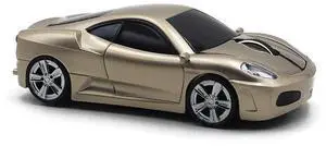 Wireless Mouse Sport Car Mouse Computer Optical Mice for PC Laptop MAC (Gold) Wireless Mouse Sport Car Mouse Computer Optical Mice for PC Laptop MAC (Gold)