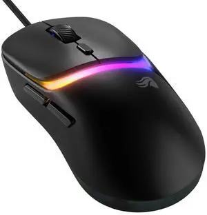 Gaming Model D3 Wired Gaming Mouse - Ultralight 57g Weight, 130M Click Optical Switches, 30K DPI BAMF 3.0 Sensor, 750 IPS Tracking, 50G Acceleration, Supports All Grip Types - Black Gaming Model D3 Wired Gaming Mouse - Ultralight 57g Weight, 130M Click Optical Switches, 30K DPI BAMF 3.0 Sensor, 750 IPS Tracking, 50G Acceleration, Supports All Grip Types - Black