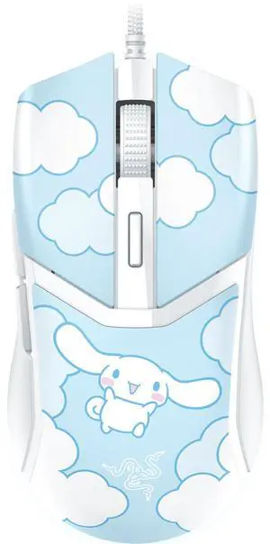 Cobra Wired Gaming Mouse: 58g Lightweight - Gen-3 Optical Switches - Chroma RGB Lighting Underglow - 8500 DPI Optical Sensor - 100% PTFE Mouse Feet - Speedflex Cable - Cinnamoroll Edition Cobra Wired Gaming Mouse: 58g Lightweight - Gen-3 Optical Switches - Chroma RGB Lighting Underglow - 8500 DPI Optical Sensor - 100% PTFE Mouse Feet - Speedflex Cable - Cinnamoroll Edition
