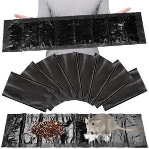 Pack Large Sticky Mouse Trap 24 Inch Sticky Rat Glue Roach Indoor Pest Control for Trapping Snakes Rats Spiders Roaches in Restaurant Kitchen House Supplies (Black) Pack Large Sticky Mouse Trap 24 Inch Sticky Rat Glue Roach Indoor Pest Control for Trapping Snakes Rats Spiders Roaches in Restaurant Kitchen House Supplies (Black)
