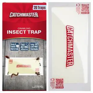 Extra-Strength Centipede & Spider Glue Traps 20-PK, Adhesive Bug Catcher, Spider, Cricket, Ant & Roach Traps for Home, Bulk Insect Glue Boards for House & Garage, Pest Control for Home Extra-Strength Centipede & Spider Glue Traps 20-PK, Adhesive Bug Catcher, Spider, Cricket, Ant & Roach Traps for Home, Bulk Insect Glue Boards for House & Garage, Pest Control for Home