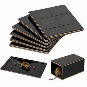 6 Pack Extra Large Mouse Glue Traps, Sticky Mouse Traps Indoor for Home 6 Pack Extra Large Mouse Glue Traps, Sticky Mouse Traps Indoor for Home