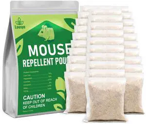 Mouse Repellent Pouches 30 Pack,Rodent Repellent for Indoor Use Mouse Repellent Pouches 30 Pack,Rodent Repellent for Indoor Use