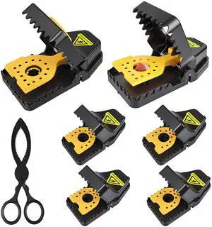 Reusable Physical Mouse Trap, Effective Catcher for Home Indoor and Outdoor Use, 6 Pack Reusable Physical Mouse Trap, Effective Catcher for Home Indoor and Outdoor Use, 6 Pack