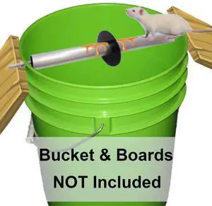 Mouse Trap, Live Catch and Release Bucket Spin Roller with an Original Ring for Mice Rats Rodents. Humane. Auto Rolling Reset. Safe for Children and Pets Works Outdoors and Indoors Mouse Trap, Live Catch and Release Bucket Spin Roller with an Original Ring for Mice Rats Rodents. Humane. Auto Rolling Reset. Safe for Children and Pets Works Outdoors and Indoors