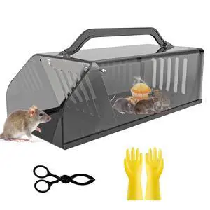 2026 Upgraded Live Mice Traps Humane Mouse Trap Indoor for Home Live Rat Trap for Outside Chipmunk Trap Outdoor Metal Mouse Trap Box Cage Easy to Catch&Release Live Chipmunk Animal Squirrel 2026 Upgraded Live Mice Traps Humane Mouse Trap Indoor for Home Live Rat Trap for Outside Chipmunk Trap Outdoor Metal Mouse Trap Box Cage Easy to Catch&Release Live Chipmunk Animal Squirrel
