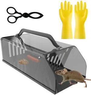 2026 Upgraded Humane Rat Trap,Mouse Traps Indoor for Home,Reusable Automatic Continuous Rodent Trap Small Live Animal Catch Cage for Mice, Rats, Chipmunks, Squirrels, Easy Release,Indoor & Outdoor Use 2026 Upgraded Humane Rat Trap,Mouse Traps Indoor for Home,Reusable Automatic Continuous Rodent Trap Small Live Animal Catch Cage for Mice, Rats, Chipmunks, Squirrels, Easy Release,Indoor & Outdoor Use
