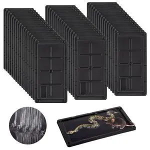 Pack Rat Glue Traps 10x5 Inch, Pre-Baited Heavy Duty Mouse Sticky Traps for Mice Snakes Roaches, Large Adhesive Glue Boards with Peanut Scent, No Touch Disposal, Indoor Outdoor (Black) Pack Rat Glue Traps 10x5 Inch, Pre-Baited Heavy Duty Mouse Sticky Traps for Mice Snakes Roaches, Large Adhesive Glue Boards with Peanut Scent, No Touch Disposal, Indoor Outdoor (Black)