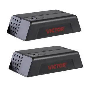 Indoor Electronic Humane Mouse Trap - No Touch, No See Electric Mouse Trap - 2 Traps Indoor Electronic Humane Mouse Trap - No Touch, No See Electric Mouse Trap - 2 Traps