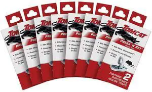 Press 'N Set Mouse Trap for Indoor or Outdoor Use, Plastic Spring-Loaded Mouse Killer with Grab Tab, 8 Pack (16 Traps) Press 'N Set Mouse Trap for Indoor or Outdoor Use, Plastic Spring-Loaded Mouse Killer with Grab Tab, 8 Pack (16 Traps)