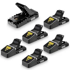 Mouse Trap, Mice Traps That Work Best Snap Traps for Small Mice and Mouse Outdoor Indoor Quick Kill and Reusable Mouse Traps 6 Pack Mouse Trap, Mice Traps That Work Best Snap Traps for Small Mice and Mouse Outdoor Indoor Quick Kill and Reusable Mouse Traps 6 Pack