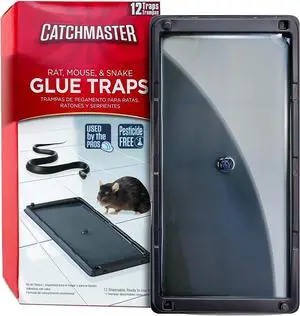 ,Snake and Mouse Traps 12Pk, Large Bulk Glue Rat Traps for Home, Adhesive Plastic Tray for Inside House, Snake, Mice, & Spider Catcher, Pest Control for House & Garage ,Snake and Mouse Traps 12Pk, Large Bulk Glue Rat Traps for Home, Adhesive Plastic Tray for Inside House, Snake, Mice, & Spider Catcher, Pest Control for House & Garage