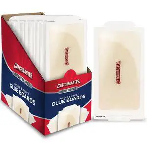 Sticky Insect & Mouse Traps 75-Count, 3.5"x7" Glue Boards for Mice & Insects, Ultra Sticky Mouse Traps Indoor for Home Use in Garages, Basements & Attics, Capture in Tight Places Sticky Insect & Mouse Traps 75-Count, 3.5"x7" Glue Boards for Mice & Insects, Ultra Sticky Mouse Traps Indoor for Home Use in Garages, Basements & Attics, Capture in Tight Places
