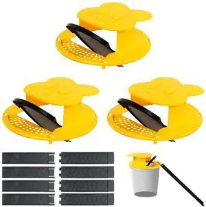 3pc Bucket Mouse Trap - Mouse Traps Indoor for Home - ABS Material 3pc Bucket Mouse Trap - Mouse Traps Indoor for Home - ABS Material