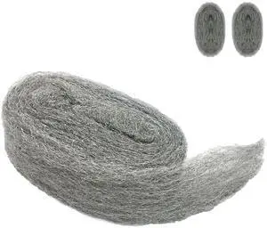 Steel Wool Mice Control, 2 Pack 3" x10 Ft Hole Filler, Gap Blocker, Barrier, Protect Against Animals in Holes, Siding, Pipeline, Vents for Garden, House, Garage Steel Wool Mice Control, 2 Pack 3" x10 Ft Hole Filler, Gap Blocker, Barrier, Protect Against Animals in Holes, Siding, Pipeline, Vents for Garden, House, Garage