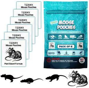 6Pack Botanical Rodent Repellent Pouches Natural Mouse Repellent Pouches 6Pack Botanical Rodent Repellent Pouches Natural Mouse Repellent Pouches