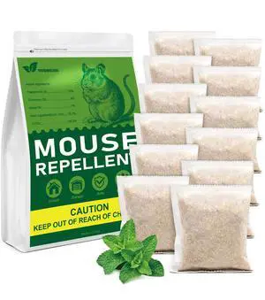 12 Pack Rodent Repellent Pouches,Effective & Safe Indoor Mouse Deterrent 12 Pack Rodent Repellent Pouches,Effective & Safe Indoor Mouse Deterrent