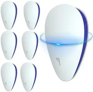 Ultrasonic Pest Control Repeller, Indoor Plug in Bug Repellent for Roach, Mouse, Bugs, Mosquito, Mice, Spider, Ant, Mice,Electronic Pest Control Device,6 Pack Ultrasonic Pest Control Repeller, Indoor Plug in Bug Repellent for Roach, Mouse, Bugs, Mosquito, Mice, Spider, Ant, Mice,Electronic Pest Control Device,6 Pack