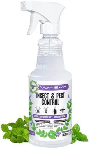 Peppermint Oil Insect & Pest Control Spray 16oz Natural Plant-Based Bug Killer for Spiders, Ants, Flies, and Other Insects, Safe for Home & Kitchen Use Peppermint Oil Insect & Pest Control Spray 16oz Natural Plant-Based Bug Killer for Spiders, Ants, Flies, and Other Insects, Safe for Home & Kitchen Use