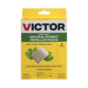 Scent-Away Natural Rodent Repeller Peppermint Oil Mouse and Rat Repellent 5 High-Strength Rodent Repelling Sachets Included Scent-Away Natural Rodent Repeller Peppermint Oil Mouse and Rat Repellent 5 High-Strength Rodent Repelling Sachets Included