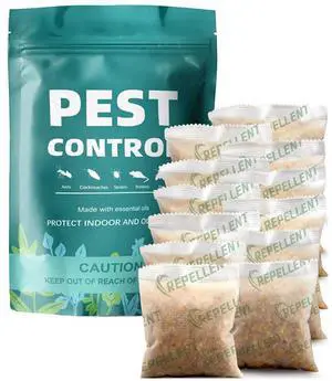 Pest Repellent, Rodent Repellent Indoor, Spider Repellent Indoor, Mouse Repellent Outdoor, Mice Repellent Indoor, Naturally Repel Rats, Mouse, Ants, Roach, Natural Ingredient -12 Packs Pest Repellent, Rodent Repellent Indoor, Spider Repellent Indoor, Mouse Repellent Outdoor, Mice Repellent Indoor, Naturally Repel Rats, Mouse, Ants, Roach, Natural Ingredient -12 Packs