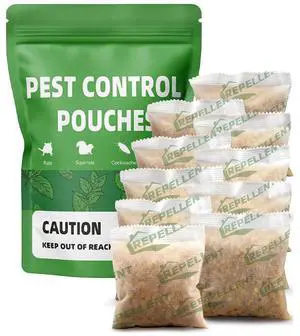 Pest Control, Mice Repellent Indoor, Mouse Repellant Pouches, Rodent Repellent, Peppermint to Repel Ant, Roach & Spider, Rat Deterrent for House, Keep Mice Away, Effective for 60-90 Days-10P Pest Control, Mice Repellent Indoor, Mouse Repellant Pouches, Rodent Repellent, Peppermint to Repel Ant, Roach & Spider, Rat Deterrent for House, Keep Mice Away, Effective for 60-90 Days-10P