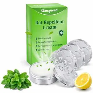 4 Pack Rodent Repellent Outdoor, Mouse Repellent with Peppermint Oil for for Indoor & Outdoor Use, Natural Effective for Mice, Rats, Squirrels, Spiders Control for Home, Car & Garden 4 Pack Rodent Repellent Outdoor, Mouse Repellent with Peppermint Oil for for Indoor & Outdoor Use, Natural Effective for Mice, Rats, Squirrels, Spiders Control for Home, Car & Garden