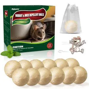 Pack Rodent Repellent Ball-Mouse Repellent,Natural Peppermint Oil Repels Squirrels,Chipmunks & RatsSafe for Homes & Pets, Mice Repellent for Indoor & Outdoor Use,Car Engines,Garage Pack Rodent Repellent Ball-Mouse Repellent,Natural Peppermint Oil Repels Squirrels,Chipmunks & RatsSafe for Homes & Pets, Mice Repellent for Indoor & Outdoor Use,Car Engines,Garage