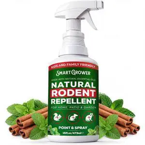 Peppermint Oil Spray for Rodents Maximum Strength Ready to Use Peppermint Spray for Rodent, Mice, Squirrels Indoor, Outdoor & Car Engine Protection 16 oz Peppermint Oil Spray for Rodents Maximum Strength Ready to Use Peppermint Spray for Rodent, Mice, Squirrels Indoor, Outdoor & Car Engine Protection 16 oz