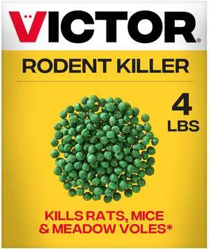 Rodent Killer, 4 lb Fish-Flavored Bait Balls, Mouse Poisoning Bait Rodent Killer, 4 lb Fish-Flavored Bait Balls, Mouse Poisoning Bait