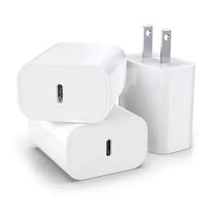 3 Pack 30W USB Type C Wall Charger Adapter Plug Brick for iPhone 16E 16 Pro Max/15/14/13/12/11 Plus Charger Fast Charging Block,iPad 11 A16 2025, iPad Air Pro 11,Google Pixel 9,Samsung S24 S10 & More 3 Pack 30W USB Type C Wall Charger Adapter Plug Brick for iPhone 16E 16 Pro Max/15/14/13/12/11 Plus Charger Fast Charging Block,iPad 11 A16 2025, iPad Air Pro 11,Google Pixel 9,Samsung S24 S10 & More